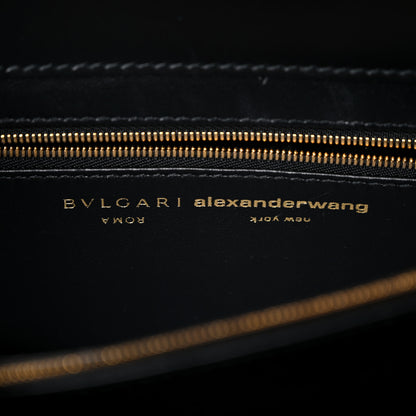 Bulgari X ALEXANDER WANG Lambskin Serpenti Forever Flap Black 5 of 8