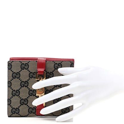 Gucci Monogram Wallet Red 2 of 7