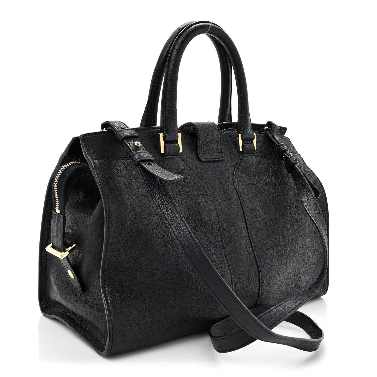 Sheepskin Small Cabas ChYc Navy