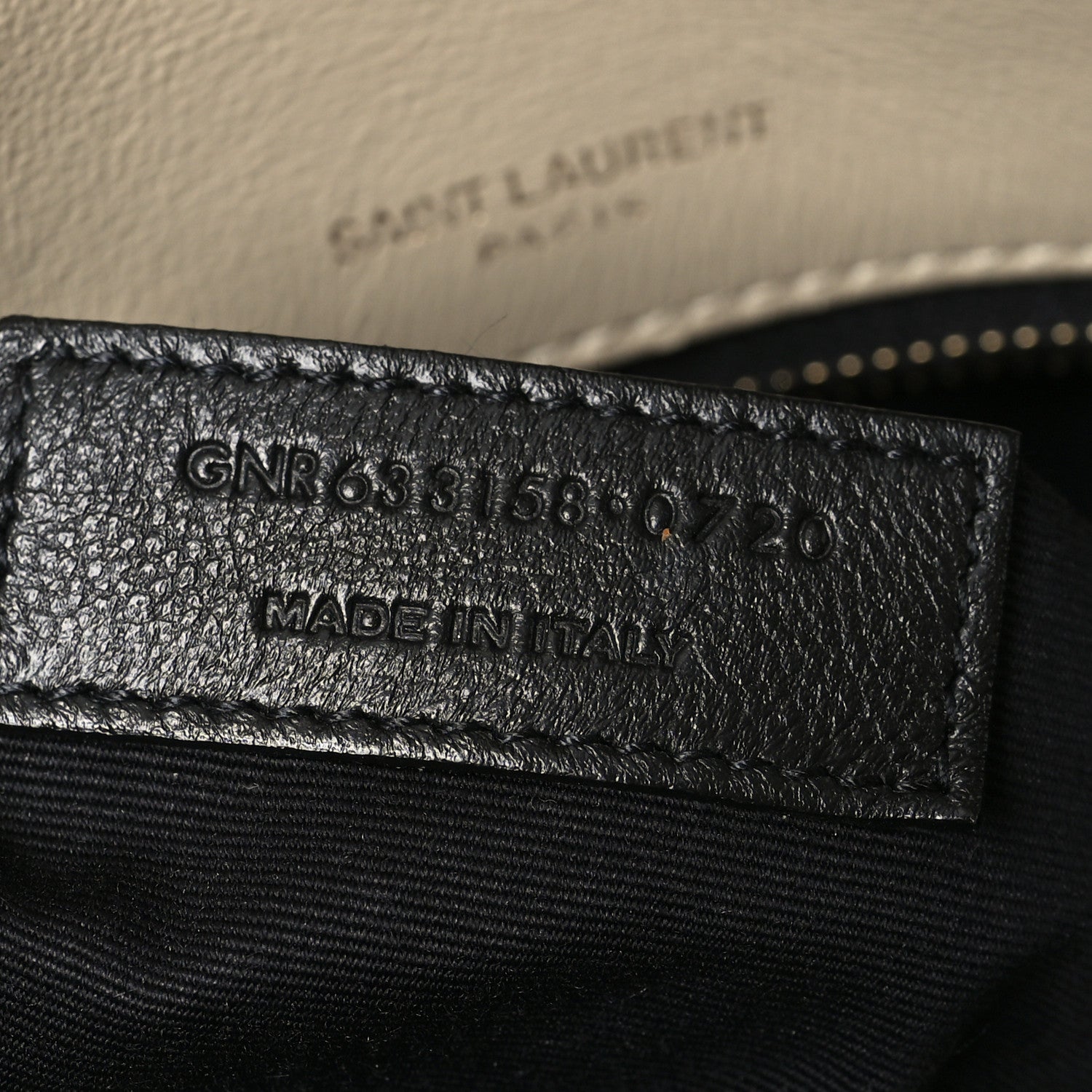 Saint Laurent Suede Monogram Medium Niki Chain Satchel Light Beige 7 of 10