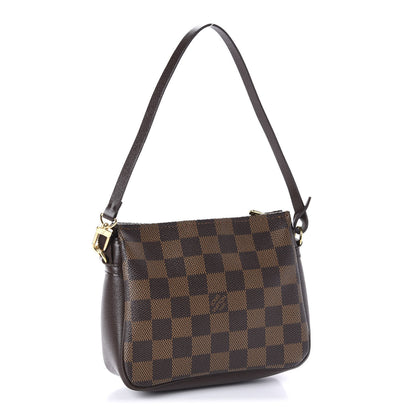 Louis Vuitton Damier Ebene Trousse Make Up Bag Pochette 3 of 10