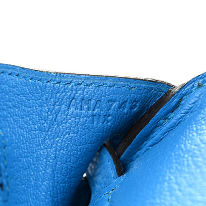 Hermes Togo Birkin 25 Bleu Zanzibar 7 of 11