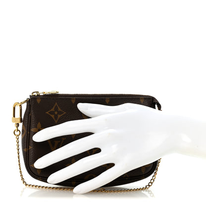 Louis Vuitton Monogram Mini Pochette Accessories 2 of 9