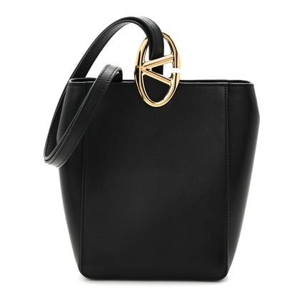 Valentino Garavani Nappa VLogo Bold Bucket Bag Black 2 of 17