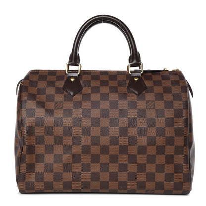 Louis Vuitton Damier Ebene Speedy 30 1 of 9