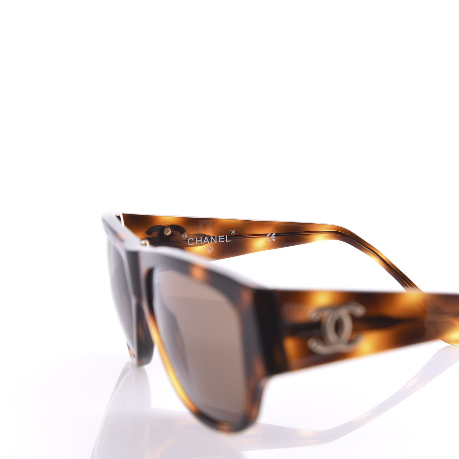 Chanel Acetate CC Sunglasses 04153 Tortoise 6 of 7