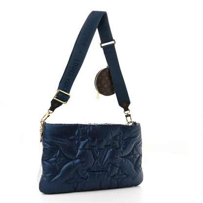 Louis Vuitton Econyl Monogram Pillow Maxi Multi Pochette Accessories Navy Silver 3 of 11
