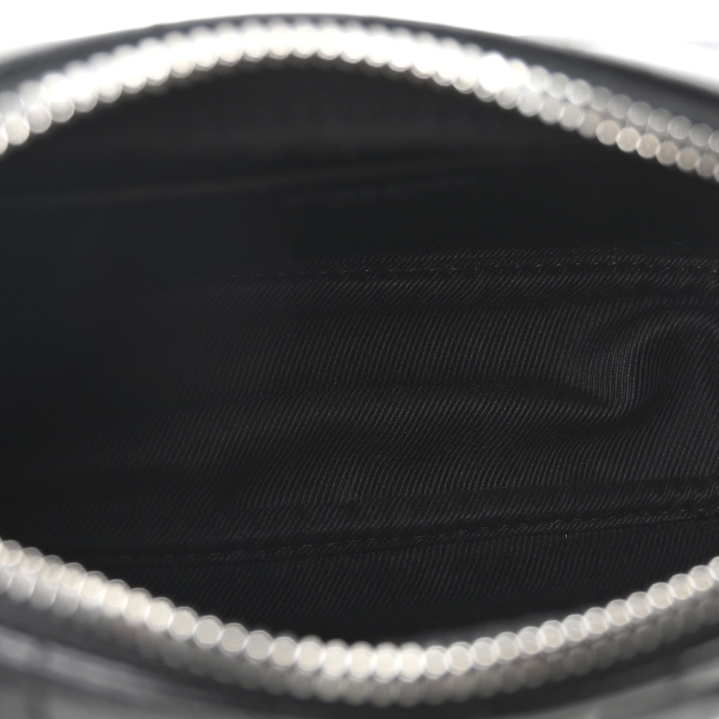 Calfskin Quilted Mini Lola Camera Bag Black