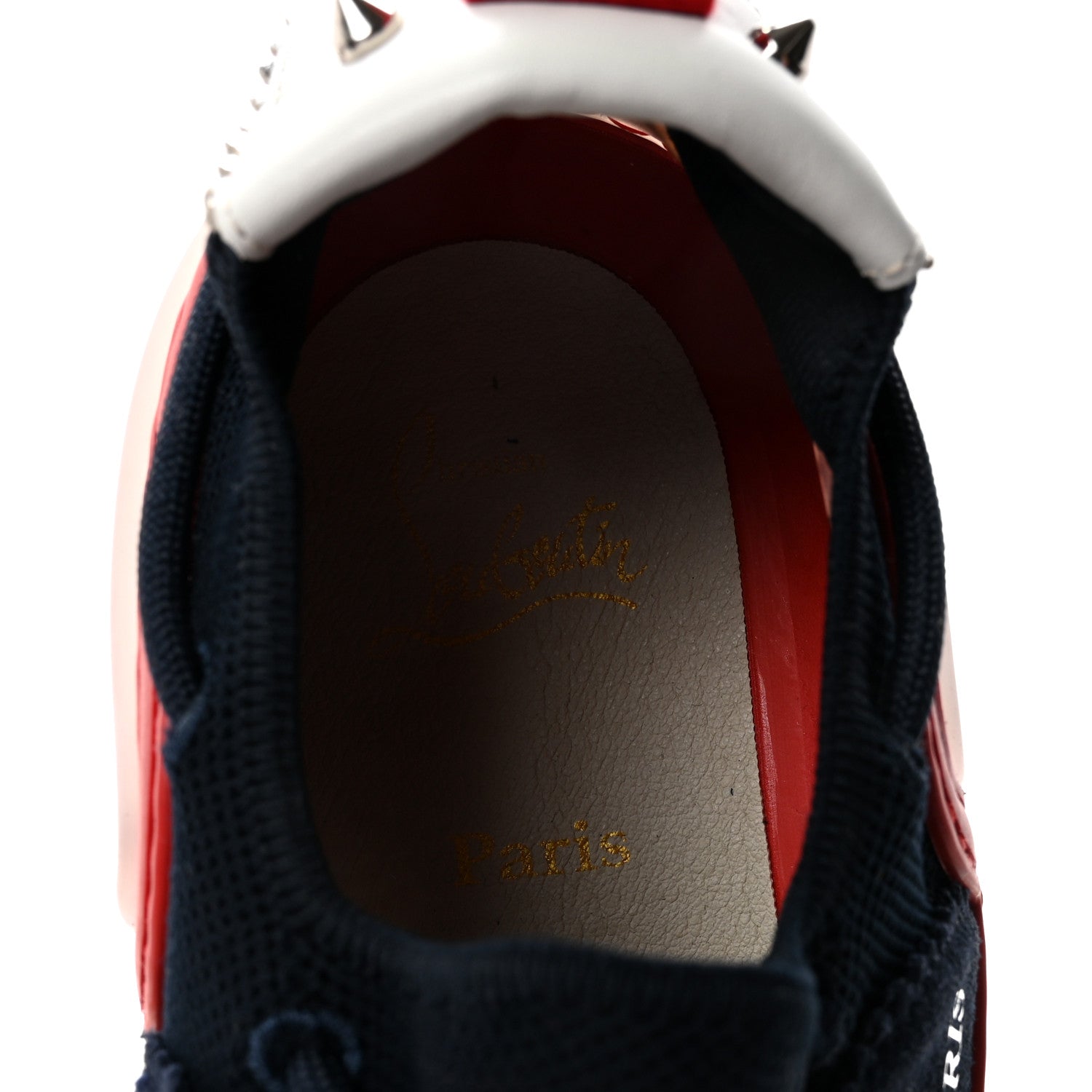 Christian Louboutin Suede Arpoador Donna Sneakers 40 Marine 8 of 9