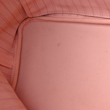 Louis Vuitton Damier Azur Neo Neverfull MM Rose Ballerine 11 of 22
