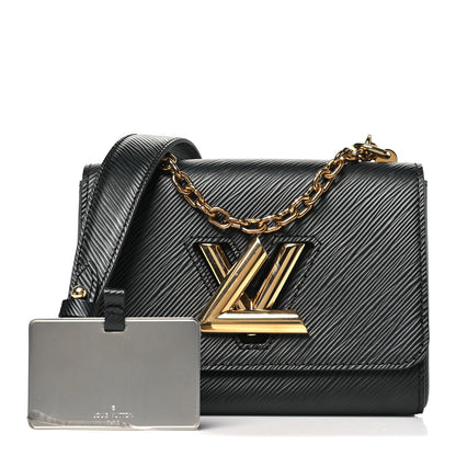 Louis Vuitton Epi Twist Shoulder Bag PM Black 3 of 11