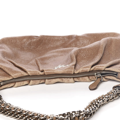 Prada Cervo Lux Chain Hobo Naturale 12 of 12