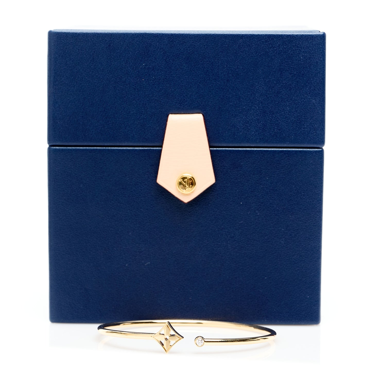 18K Yellow Gold Diamond Idylle Blossom Twist Bracelet