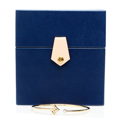 Louis Vuitton 18K Yellow Gold Diamond Idylle Blossom Twist Bracelet 4 of 4