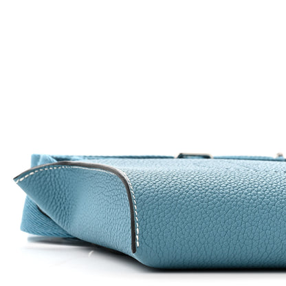 Hermes Togo Videpoches New Blue Jean 9 of 10