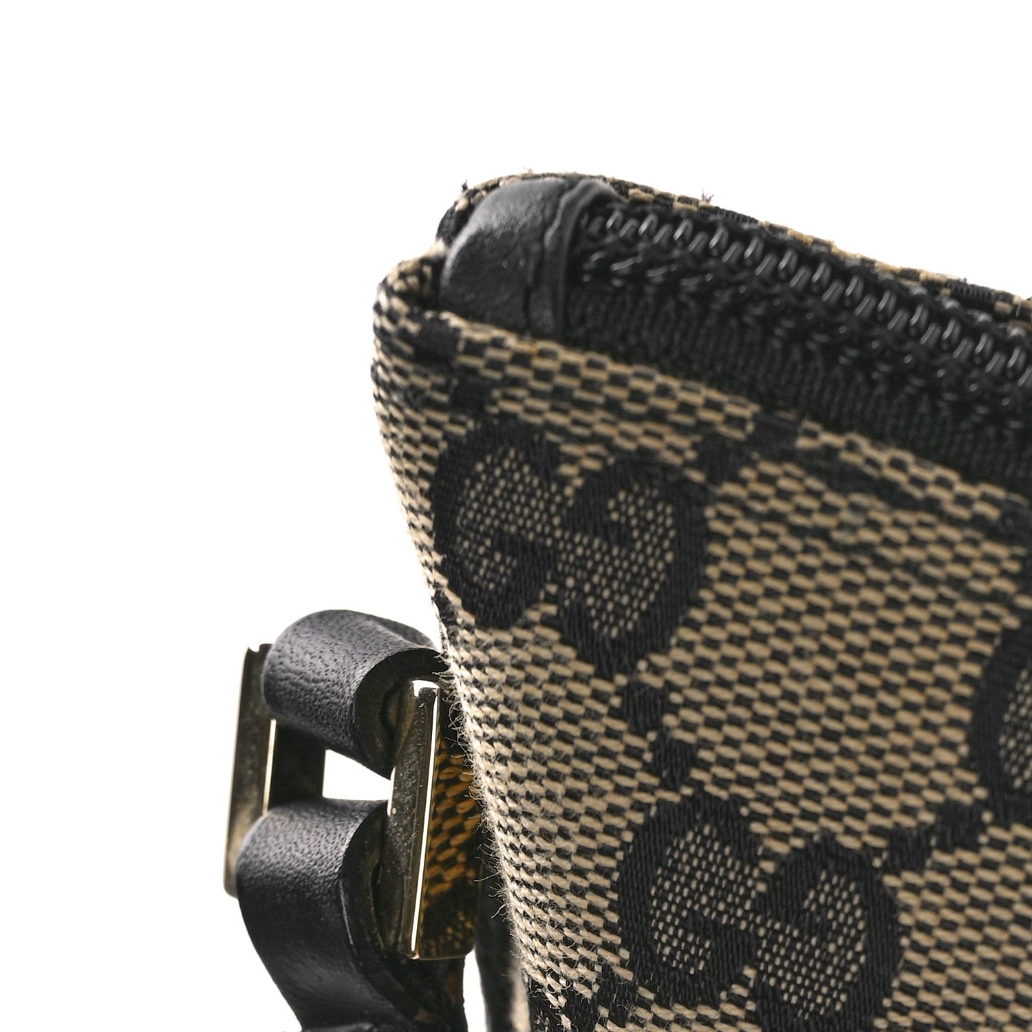 Gucci Monogram Boat Pochette Black 11 of 12