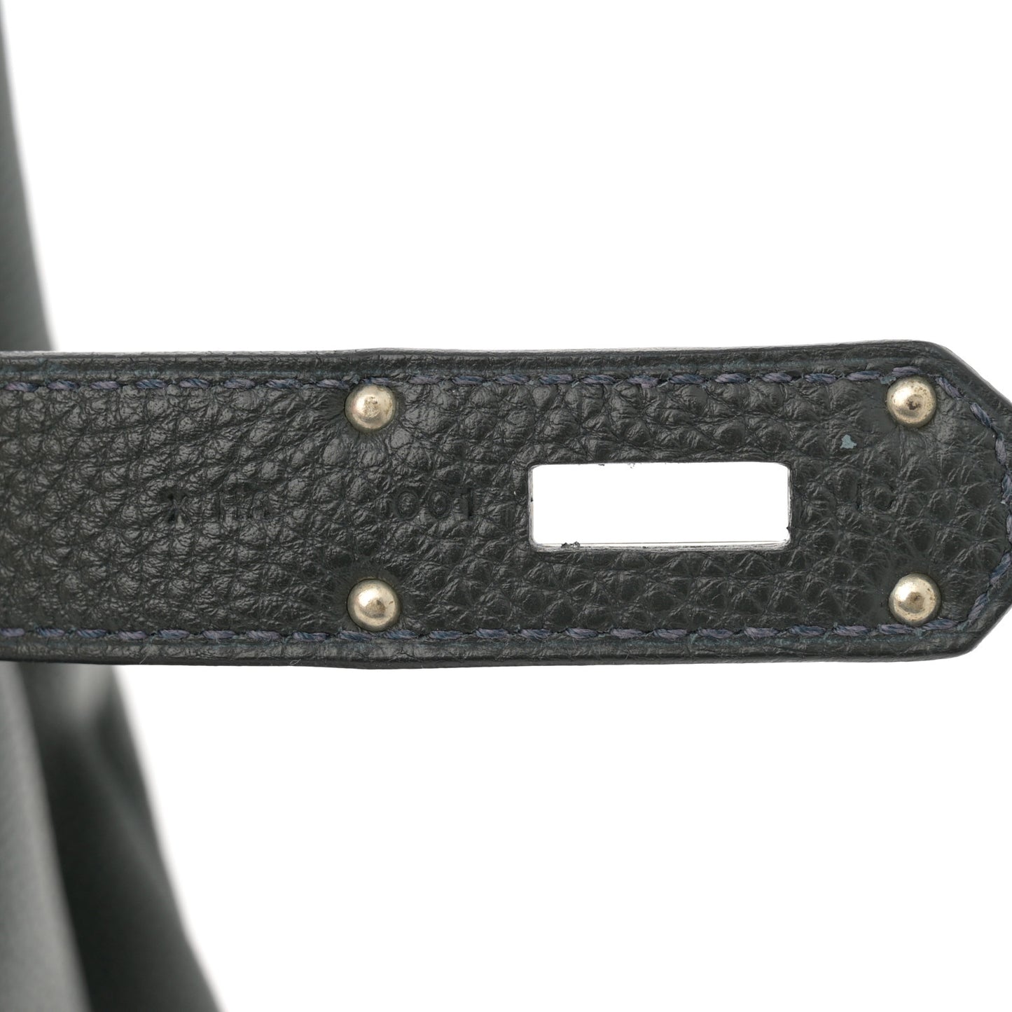 Togo HAC Birkin 40 Black Bleu Nuit
