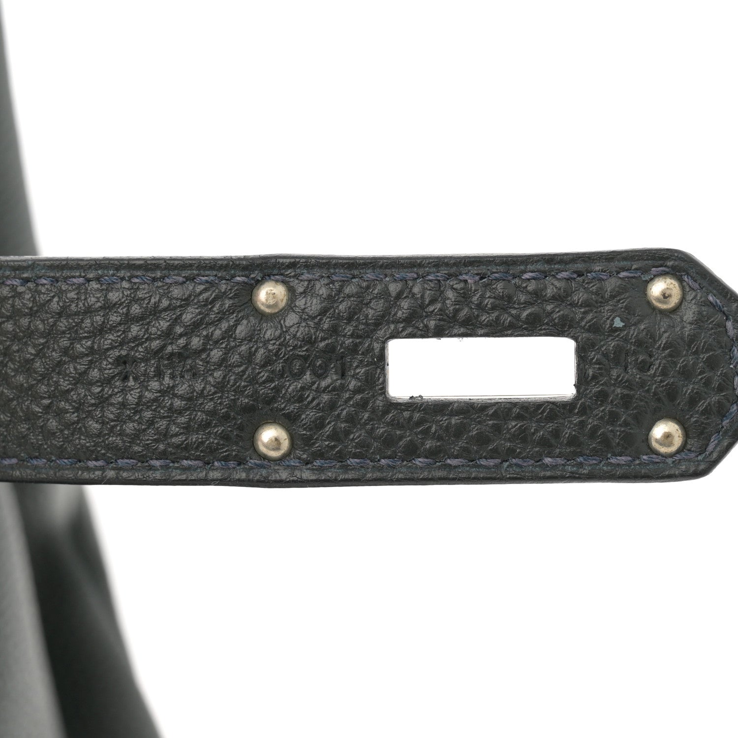 Hermes Togo HAC Birkin 40 Black Bleu Nuit 7 of 11