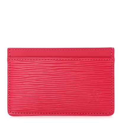 Louis Vuitton Epi Card Holder Pivoine 1 of 7