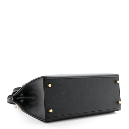 Hermes Epsom Kelly Sellier 28 Black 4 of 11