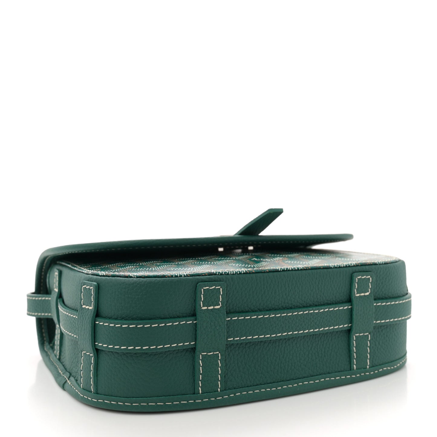 Goyardine Belvedere II PM Messenger Bag Green