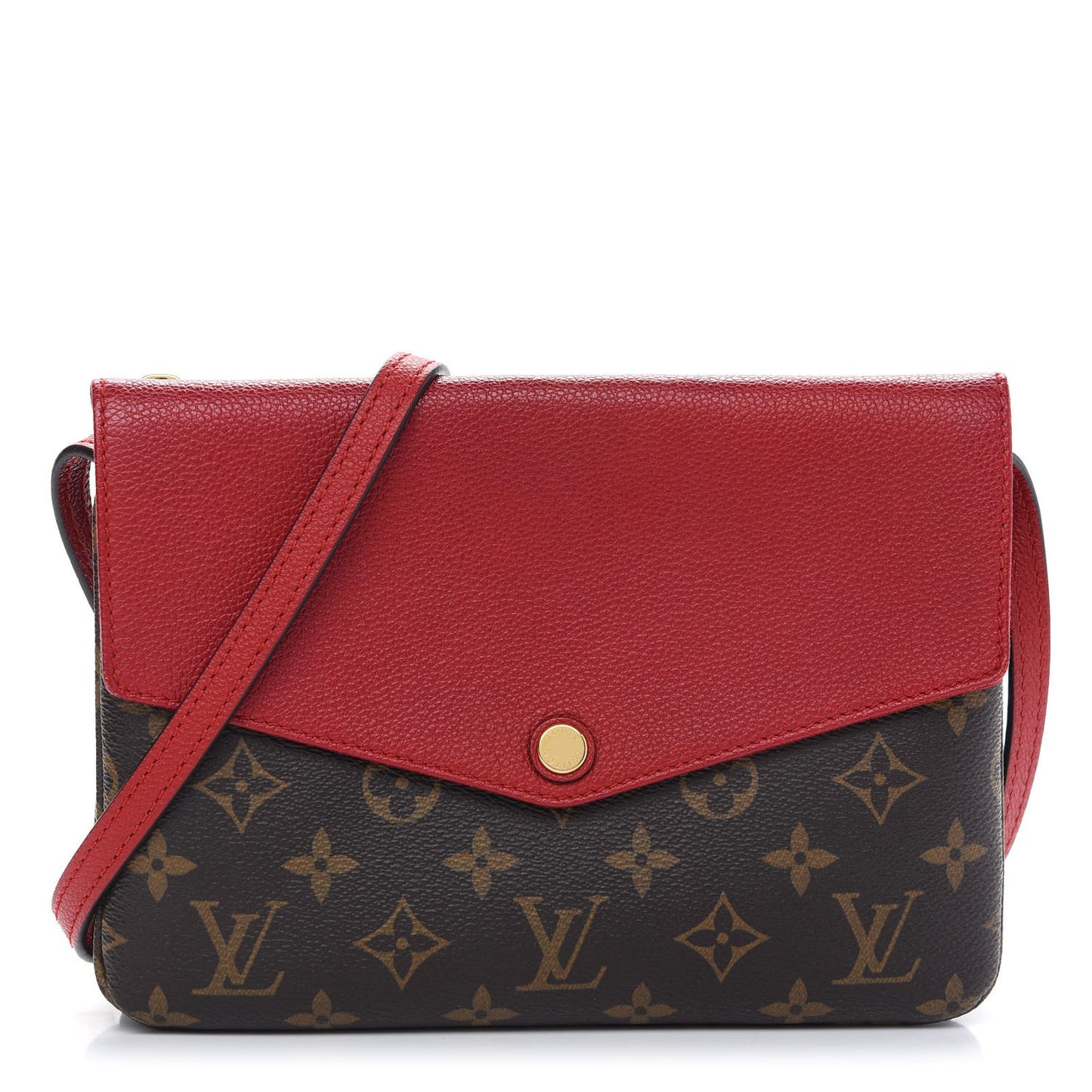 Monogram Twice Pochette Cherry