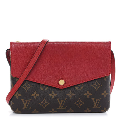 Louis Vuitton Monogram Twice Pochette Cherry 1 of 8
