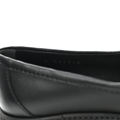 Chanel Lambskin Quilted CC Turnlock Loafers 37 Black 8 of 9