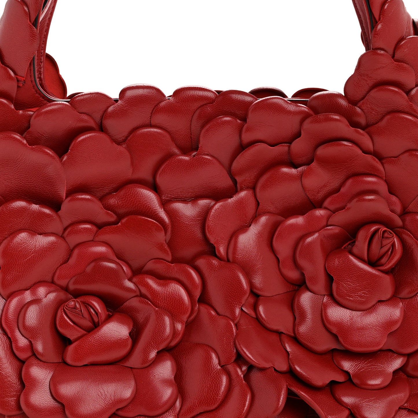 Nappa Atelier 03 Rose Edition Small Hobo Rosso Valentino