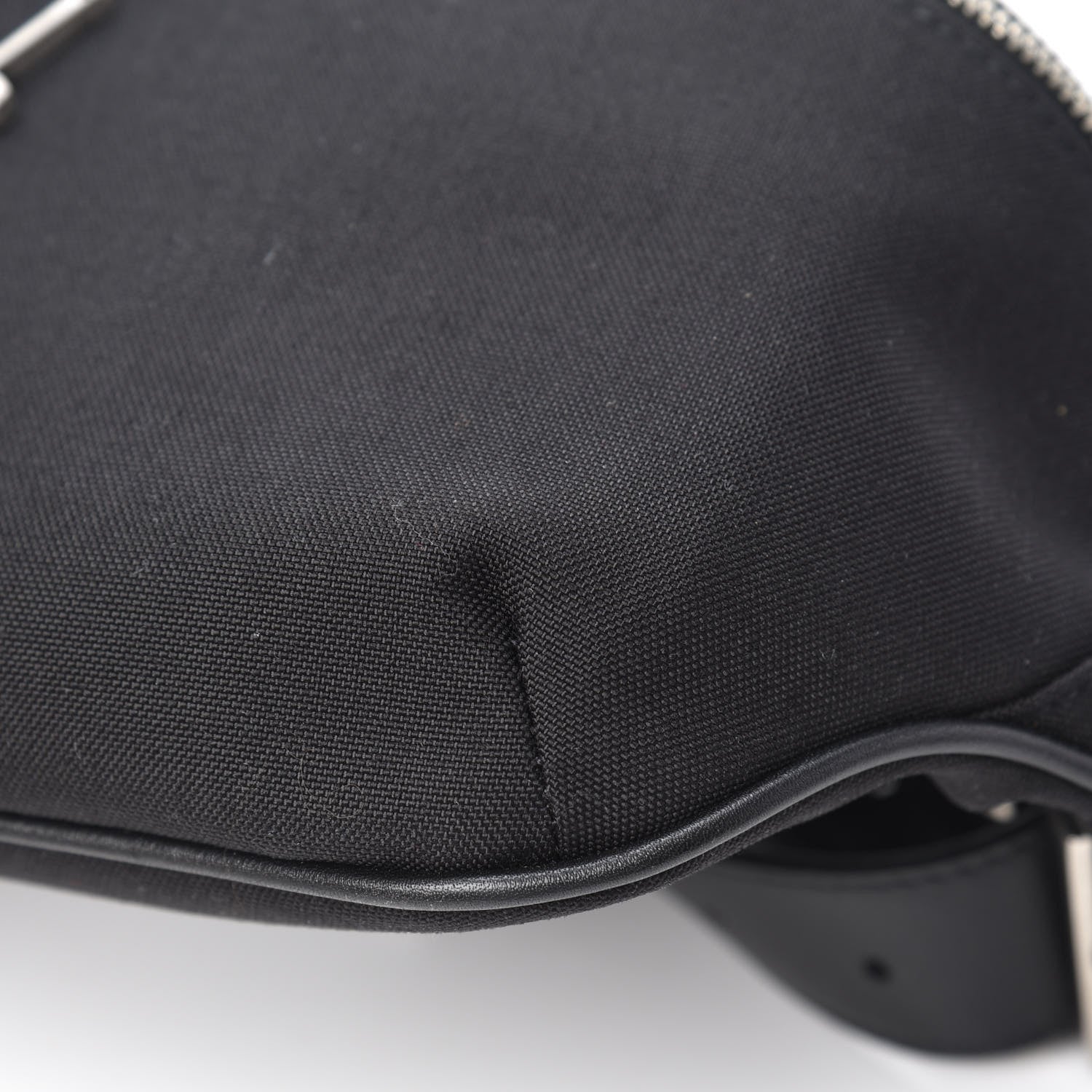 Saint Laurent Canvas Monogram Belt Bag Black 9 of 9