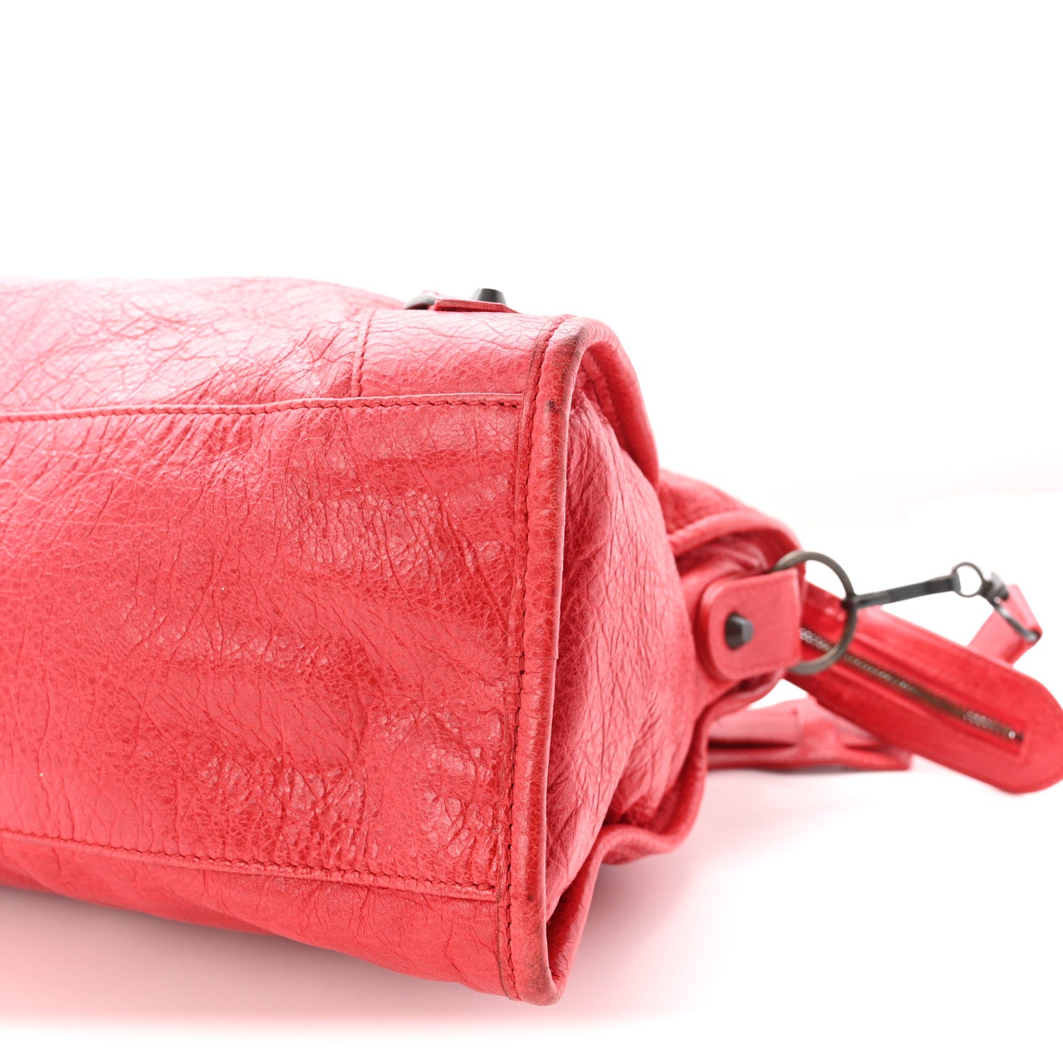 Balenciaga Agneau Classic Hardware City Rouge Coquelicot 10 of 10