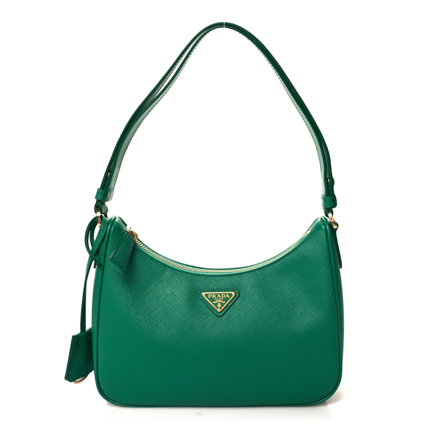 Saffiano Lux Mini Re-Edition Shoulder Bag Mango