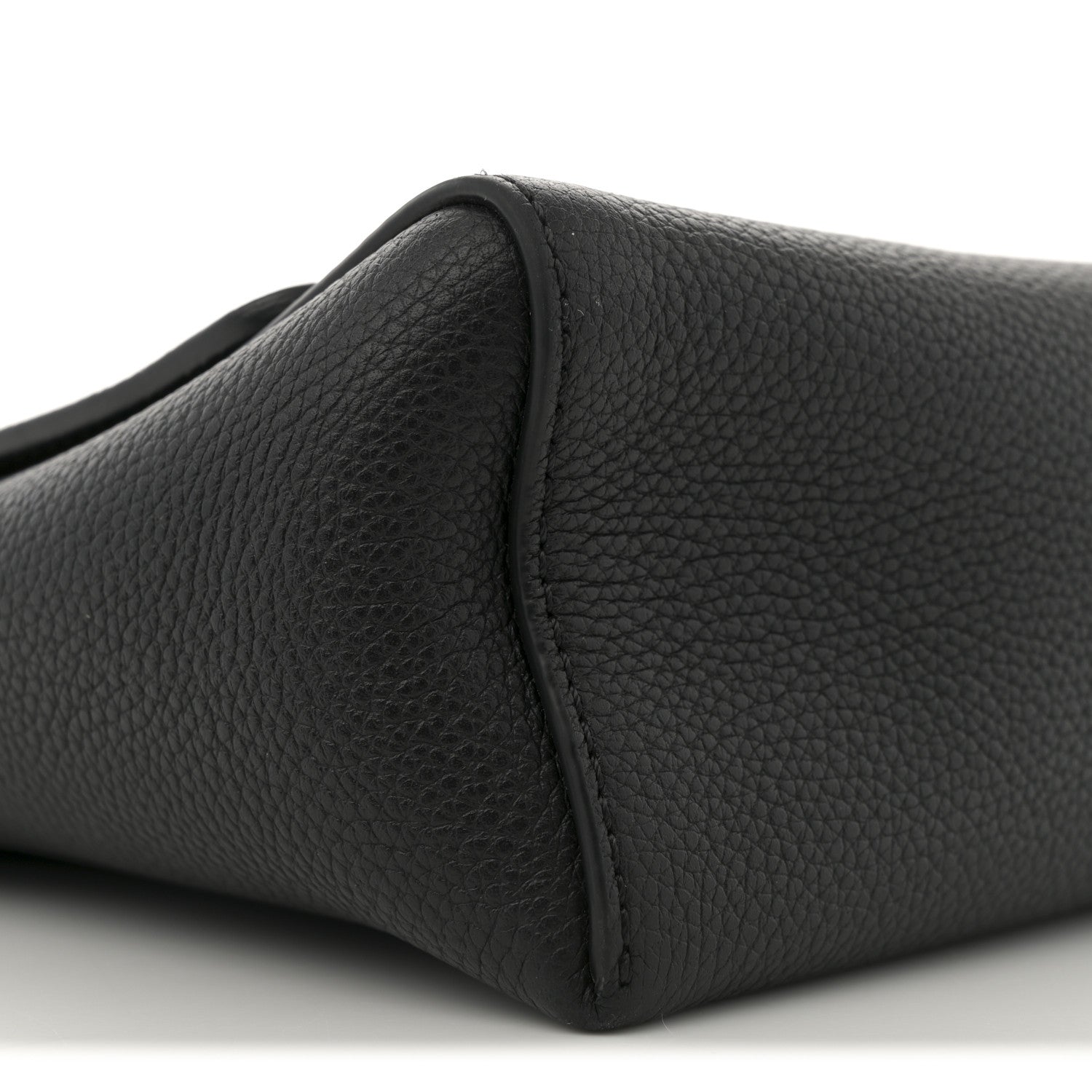 Burberry Grainy Calfskin Vintage Check Note Crossbody Bag Black 9 of 11