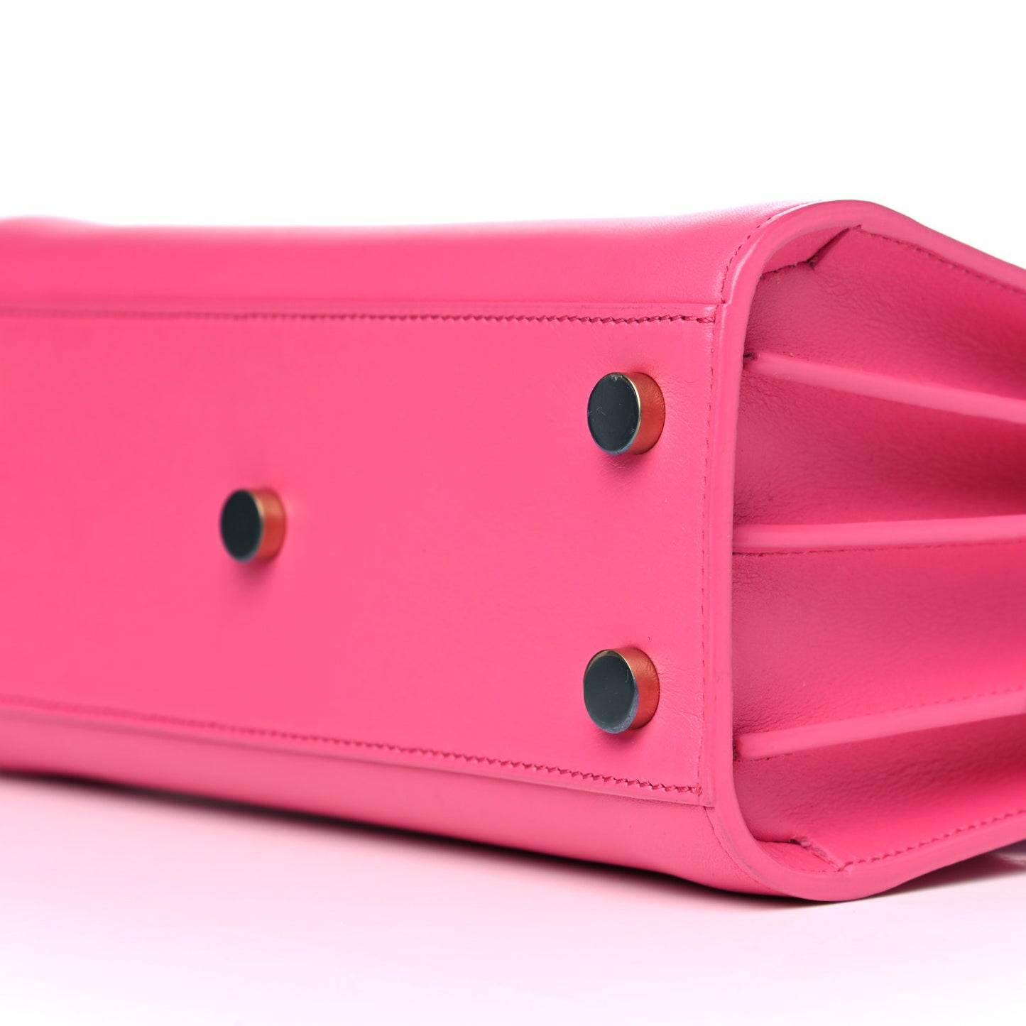 Calfskin Nano Sac De Jour Lipstick Fuchsia