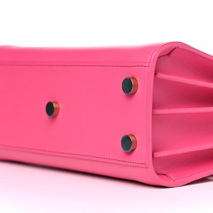 Saint Laurent Calfskin Nano Sac De Jour Lipstick Fuchsia 10 of 19