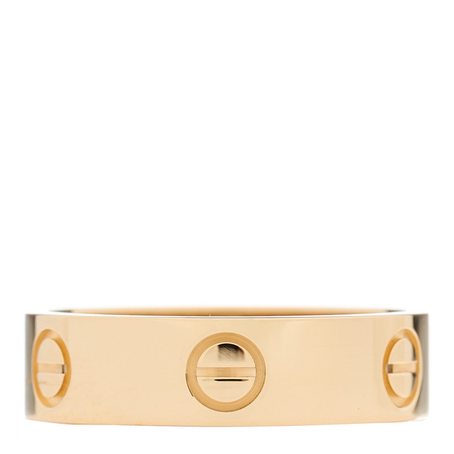 18K Yellow Gold 5.5mm LOVE Ring 57 8