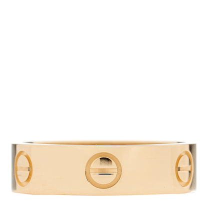 Cartier 18K Yellow Gold 5.5mm LOVE Ring 57 8 1 of 4