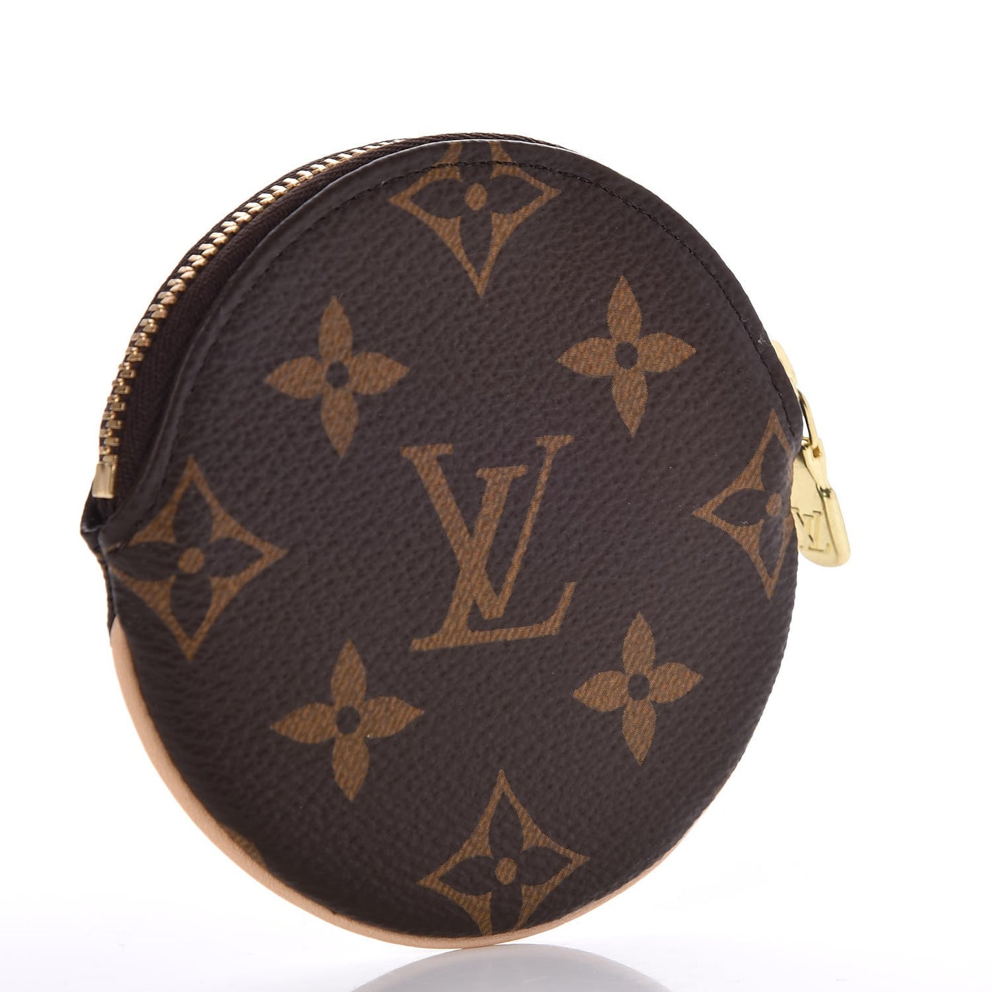 Monogram Round Coin Purse