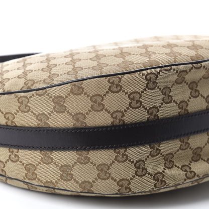 Gucci Monogram Medium GG Twins Hobo Dark Brown 6 of 13
