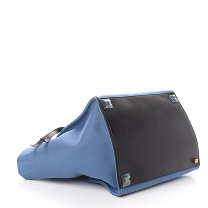 Celine Cotton Canvas Medium Phantom Luggage Blue 3 of 8