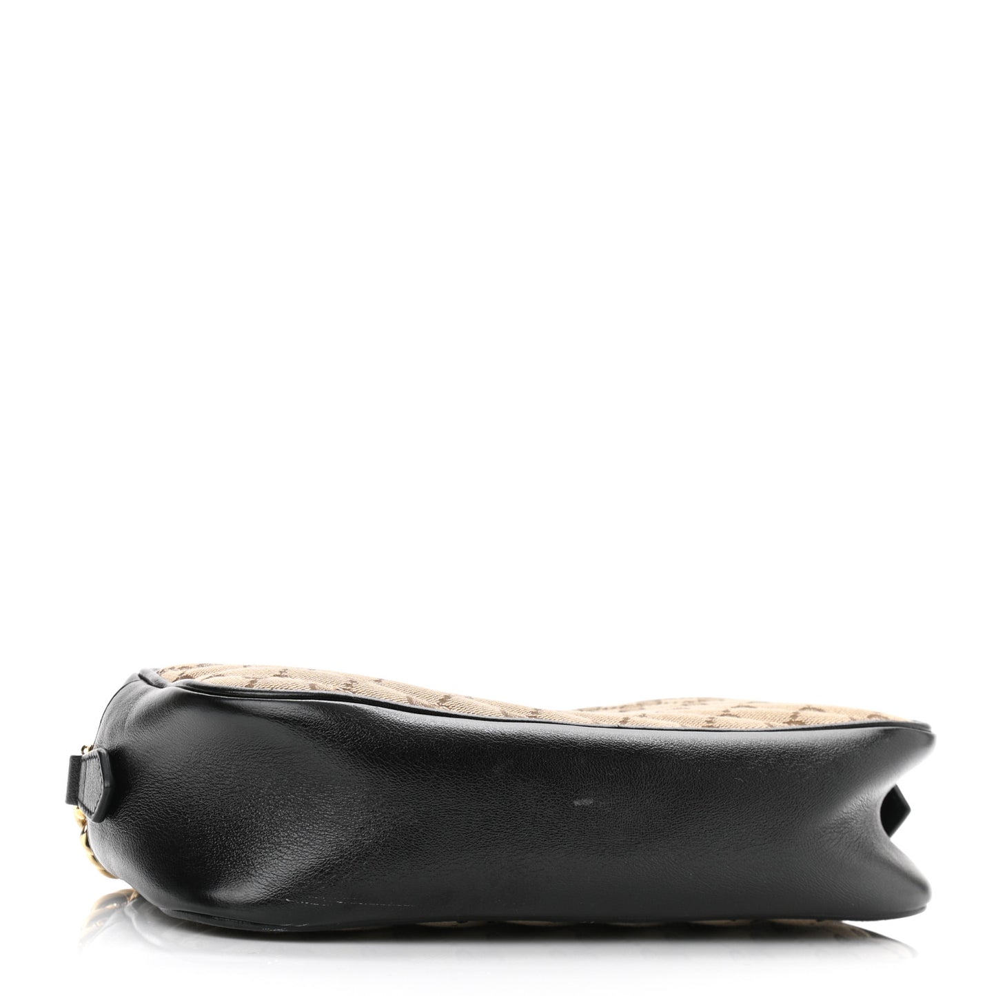 Monogram Matelasse Diagonal Small GG Marmont Chain Shoulder Bag Beige Black