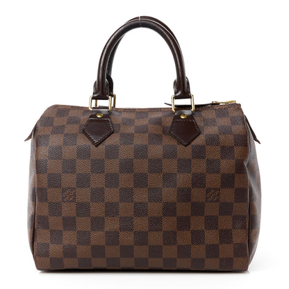 Louis Vuitton Damier Ebene Speedy 25 1 of 20