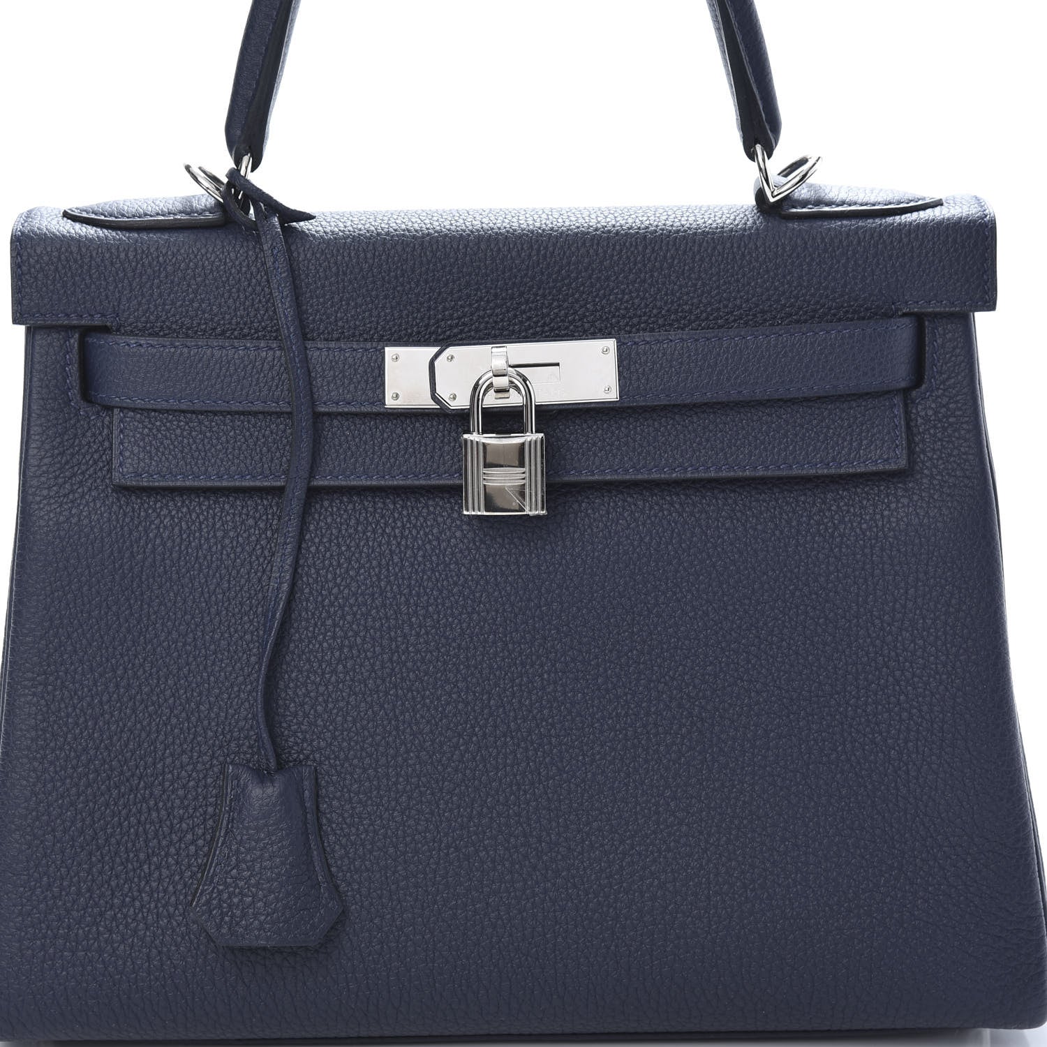 Hermes Togo Kelly Retourne 28 Bleu Nuit 8 of 10