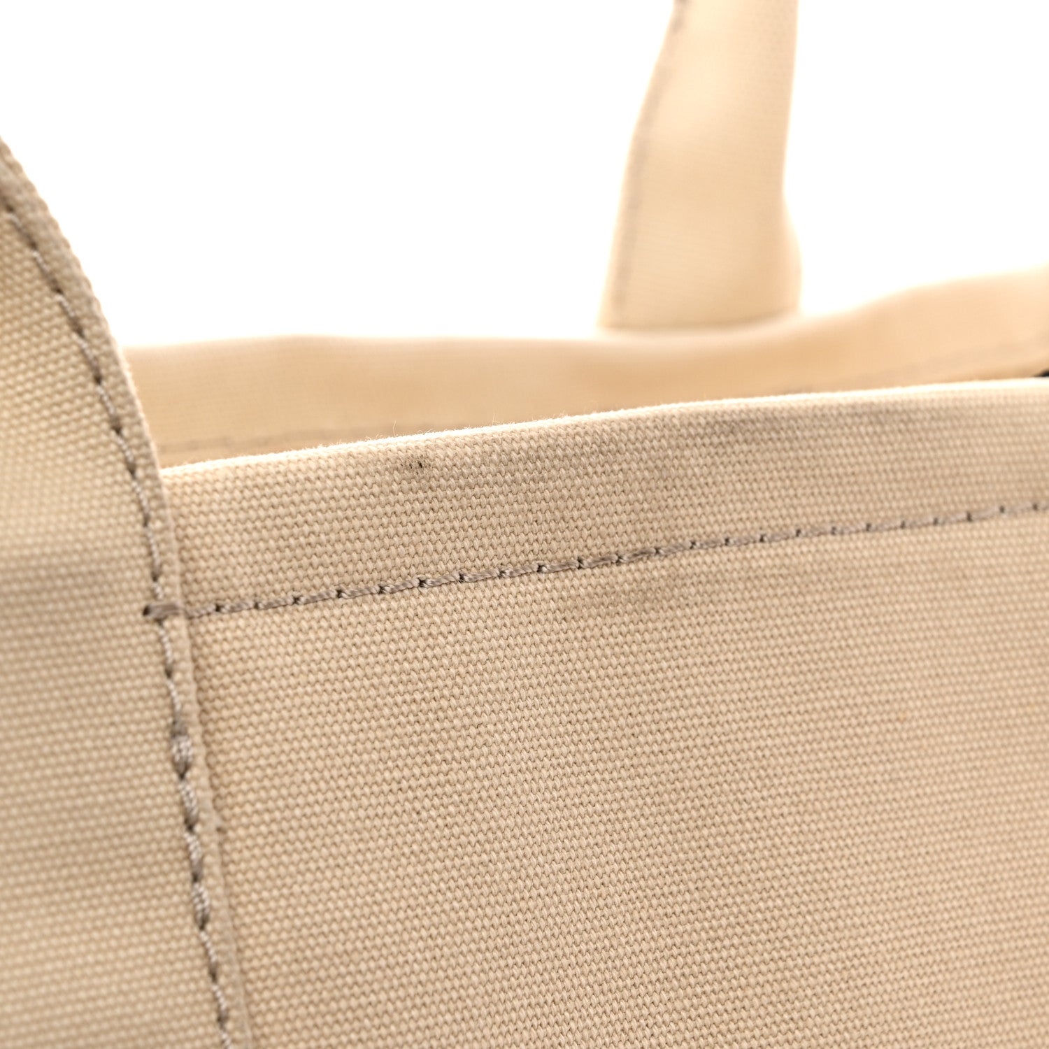 Marc Jacobs Cotton Canvas Large The Tote Bag Beige 9 of 13