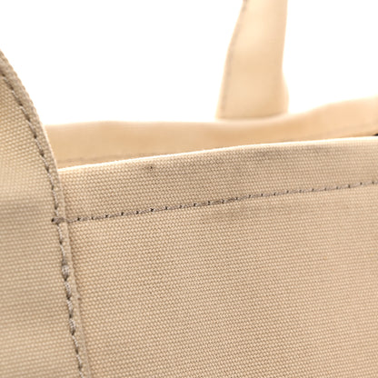 Marc Jacobs Cotton Canvas Large The Tote Bag Beige 9 of 13