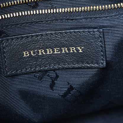 Burberry Calfskin Medium Clifton Tote Claret Red 6 of 8