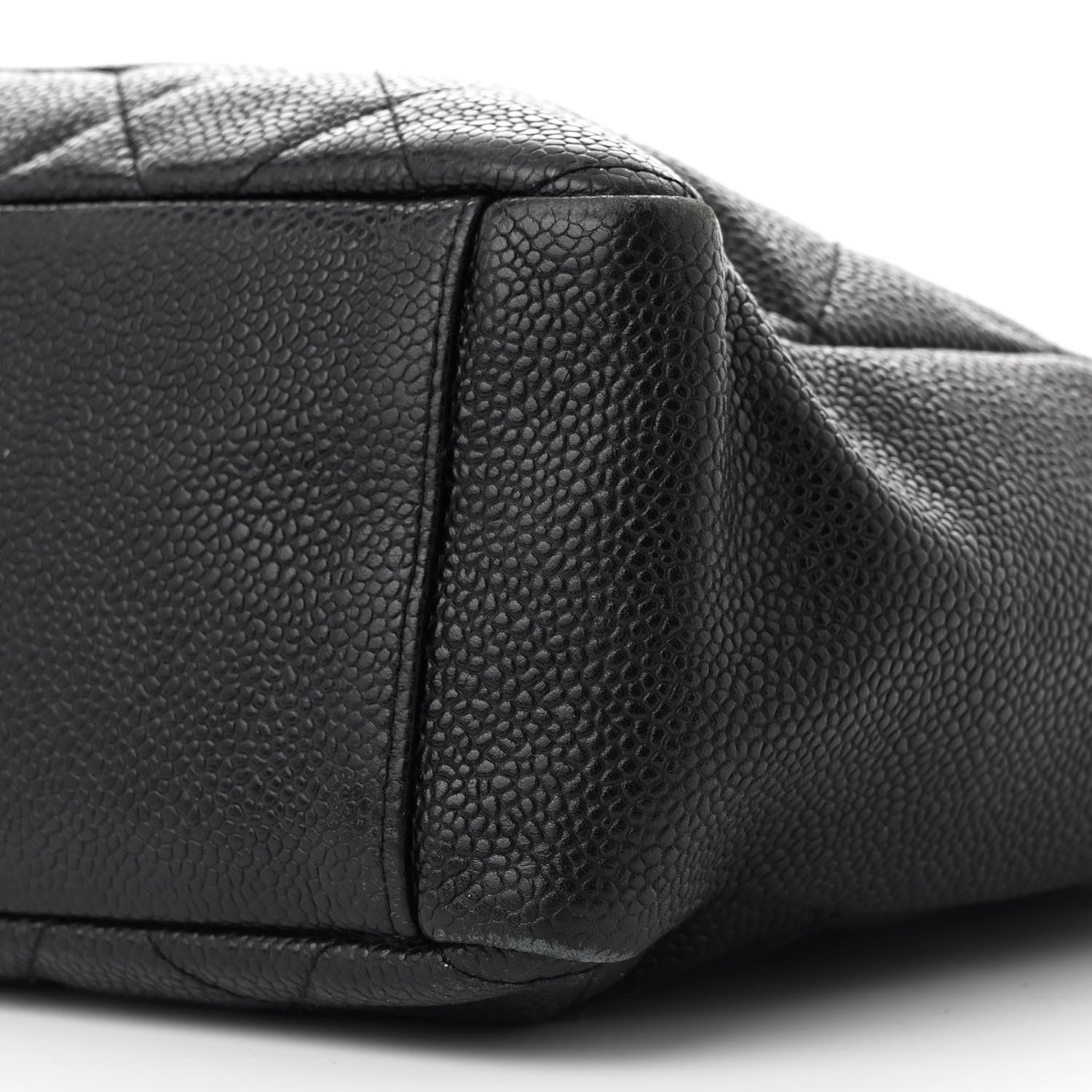Chanel Caviar Quilted Petit Shopping Tote PST Black 10 of 10