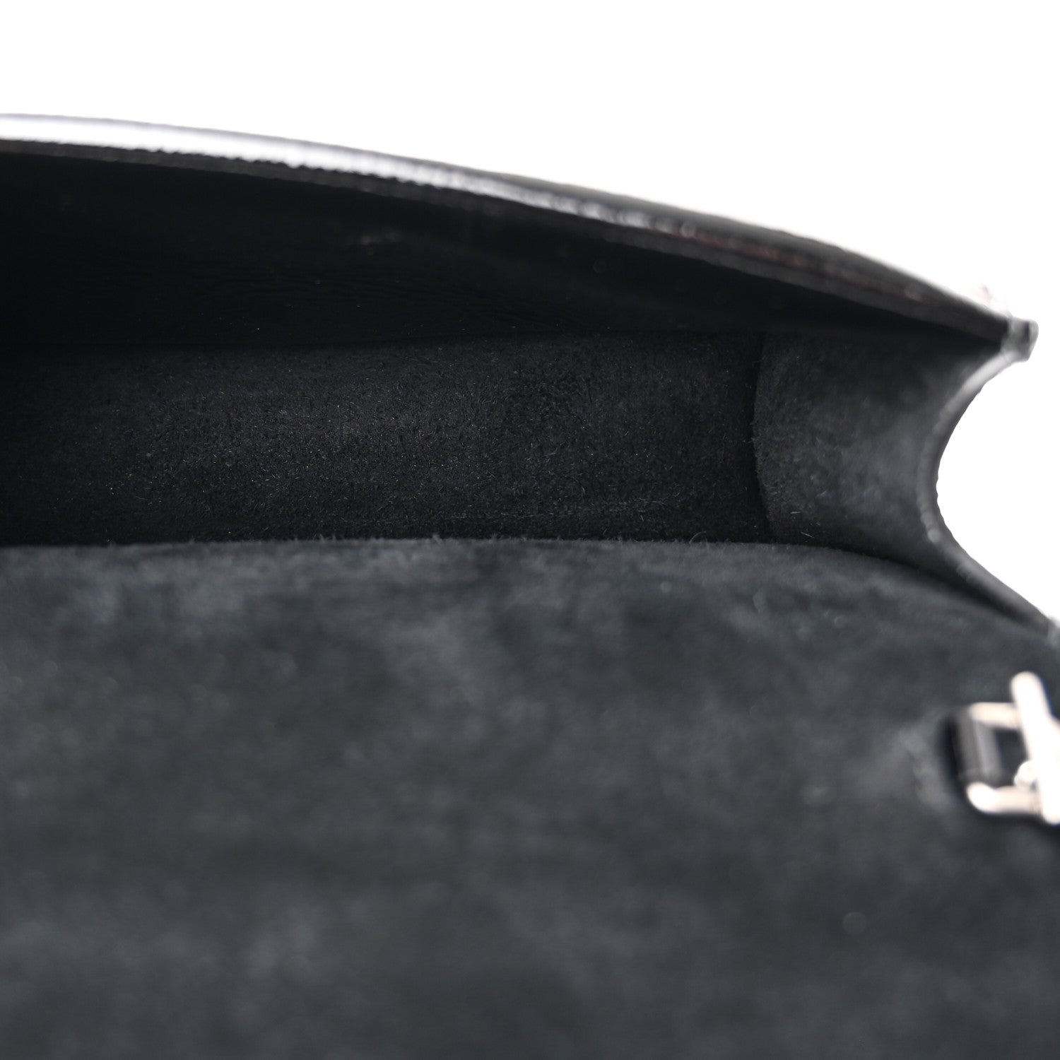 Gucci Crinkled Patent Super Mini Dionysus Shoulder Bag Black 5 of 11