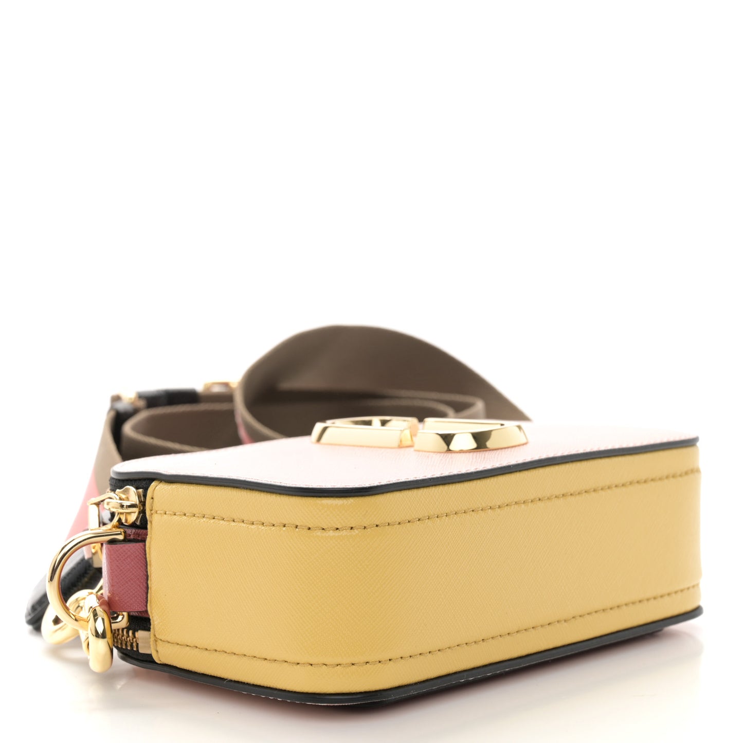 Saffiano Small Snapshot Camera Bag New Rose