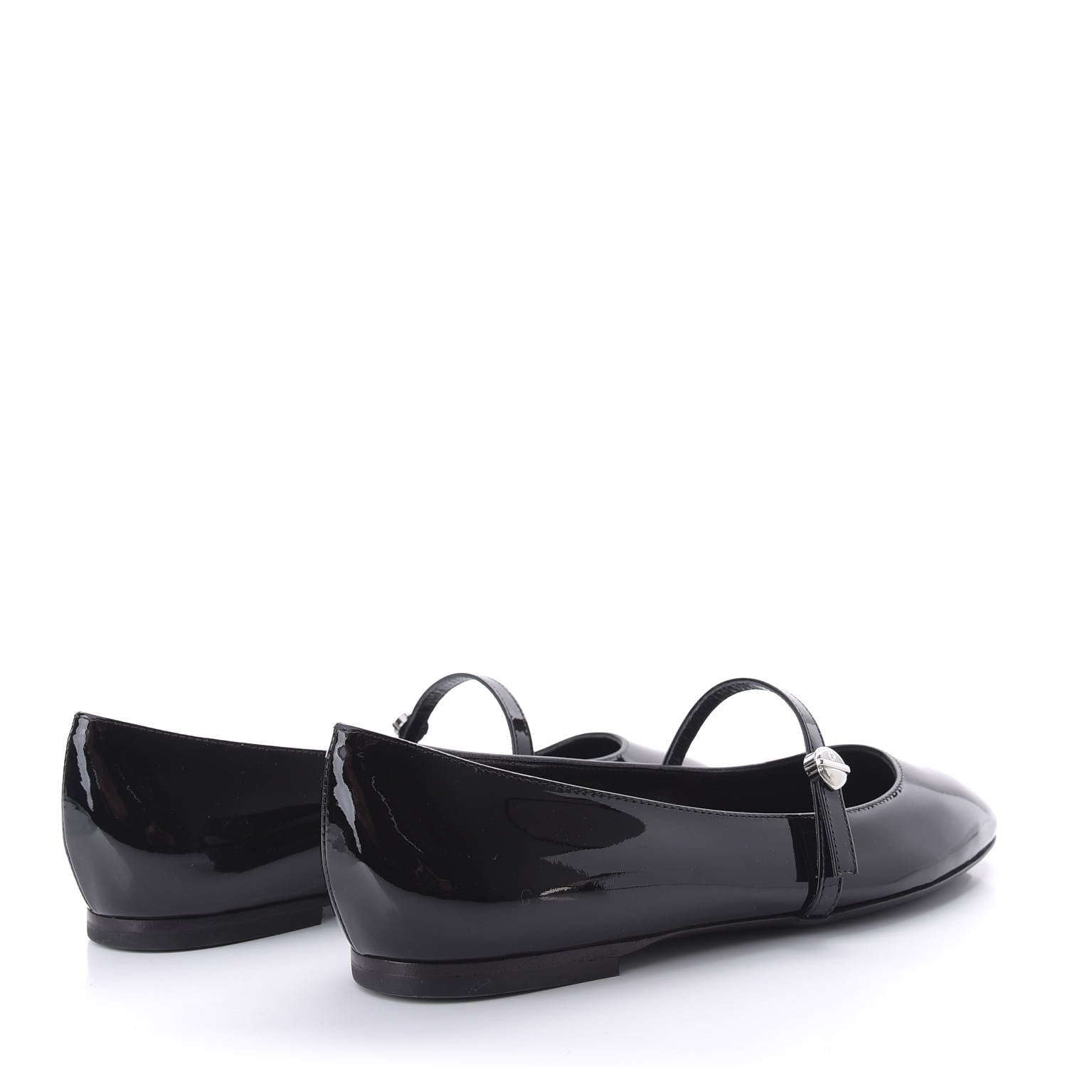 Louis Vuitton Patent Uniformes Ballet Flats 36.5 Black 4 of 10
